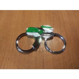 Skoda Schlüsselhalter im Fahrraddesign