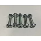 Skoda 105-120-1203 Halbschaft-Gummiglocke-Schraubensatz