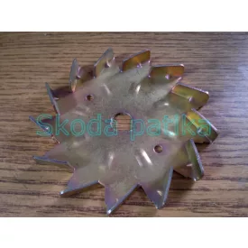 Skoda-Favorit-Felicia-generator-ekszijtarcsa-alatti-ventillator