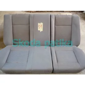 Skoda Octavia Rücksitz mit Nadelmuster