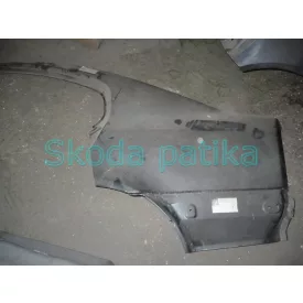 Skoda Octavia linker hinterer Kotflügel ausgeschnitten