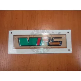 Skoda-Octavia-II-VRS-felirat-csomagterfedelre