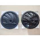 Znak Škoda s priemerom 90 mm, chrómový alebo čierny