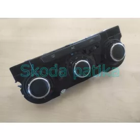 Skoda Octavia II. klímavezérlő panel, kapcsoló