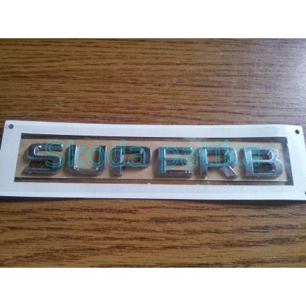 Skoda Superb III. hátsó "SUPERB" felirat