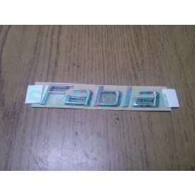 Skoda Fabia II. felirat csomagtér  fedélre