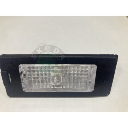 Skoda Octavia III rendszámtábla világítás