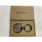 Skoda gyári kulcstartó , bevásárló érmés 