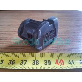   Skoda Fabia, Octavia I-II. Roomster und Superb I. Kunststoffstopfen anstelle des Türschlosseinsatzes mit Schlüssel