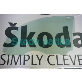  Škoda Fabia predné ľavé zelené sklo