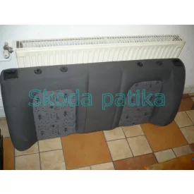 Skoda Fabia Rücksitz mit menschlichem Muster