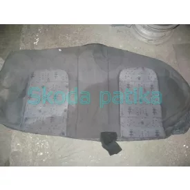 Skoda Fabia Rücksitzstoff, menschliches Muster