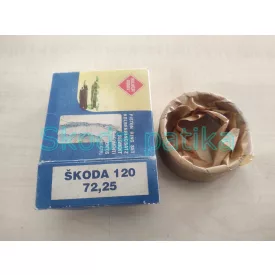 Skoda 120 1. Übergroßer Kolbenringsatz Silberring