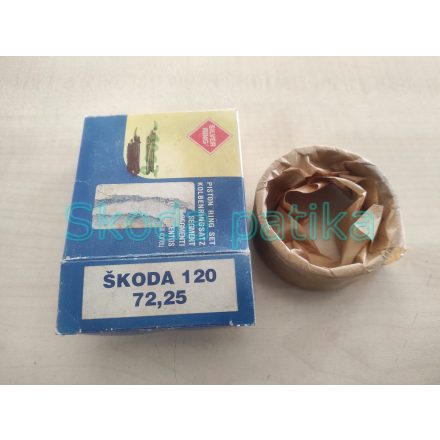 Skoda 120 1. túlméretes dugattyú gyűrű garnitúra Silver ring