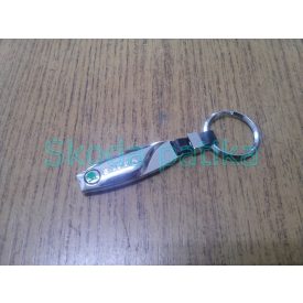 Schlüsselanhänger mit Skoda-Emblem