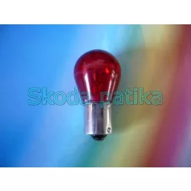 Skoda-105-120-izzo-12V/21W-piros-BA15S