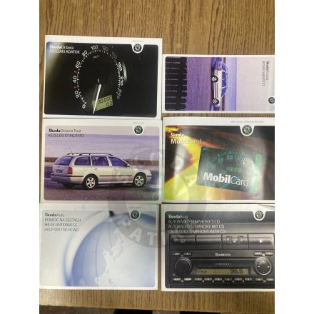 Skoda Octavia I kezelési útmutató pakk  