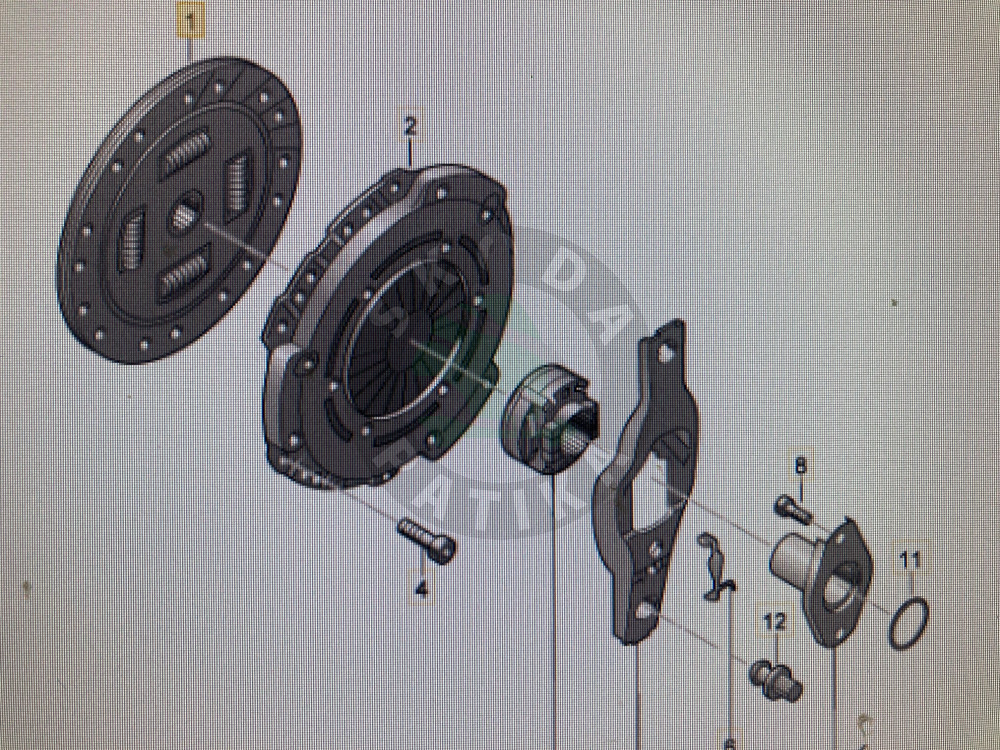 Image of Skoda Citigo kuplung szett