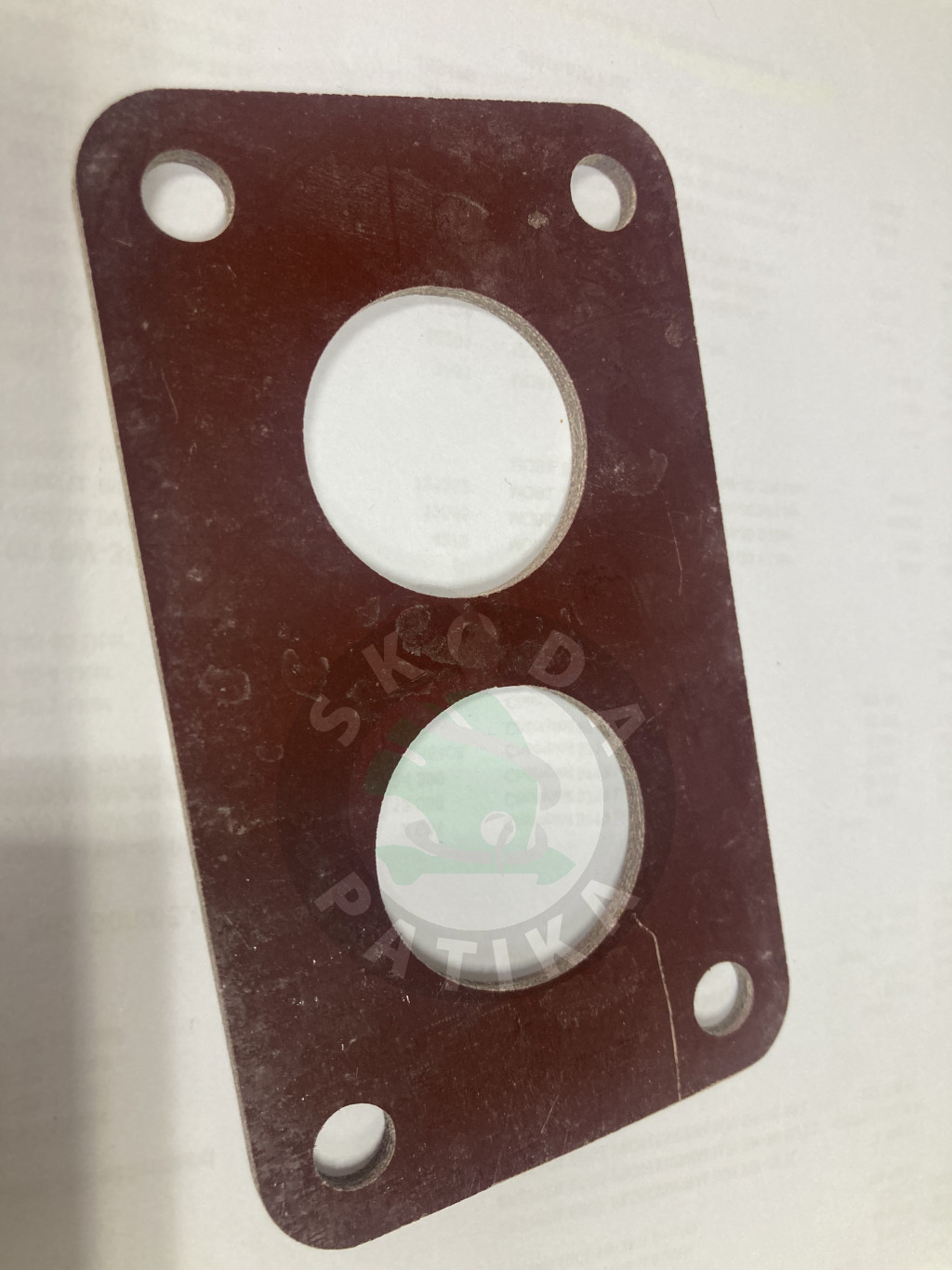 Image of Skoda 105-120 karburátor talp bakelit