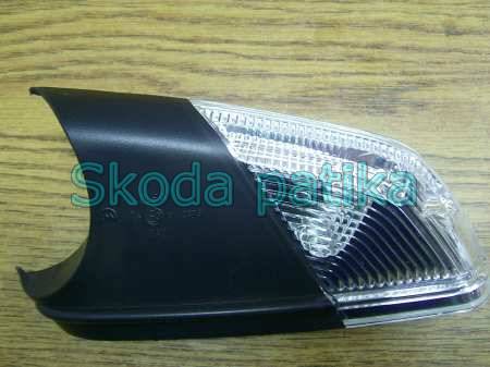 Image of Skoda Octavia II. bal irányjelző (index), visszapillantó tükörbe kilépőfénnyel