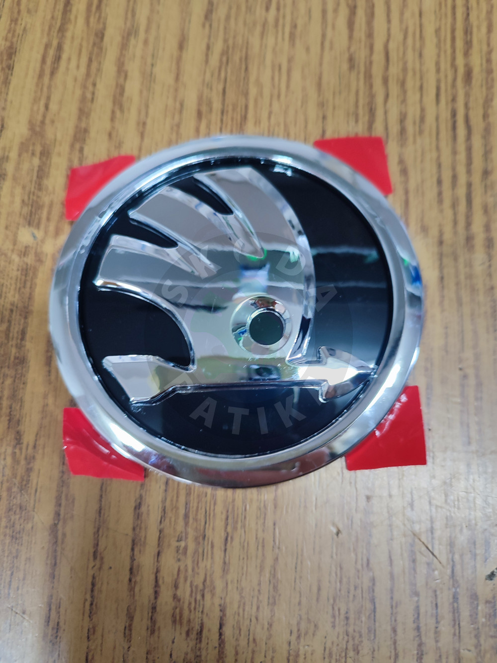 Image of Skoda embléma 90 mm átmérővel króm vagy fekete