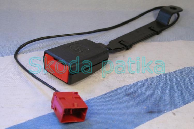 Image of Skoda Fabia II. és Roomster bal első elektromos biztonsági öv csatlakozó