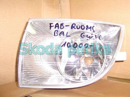 Image of Skoda Fabia 2 Roomster bal ködlámpa 2007 től