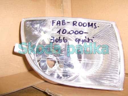 Image of Skoda Fabia 2 Roomster jobb ködlámpa 2007 től