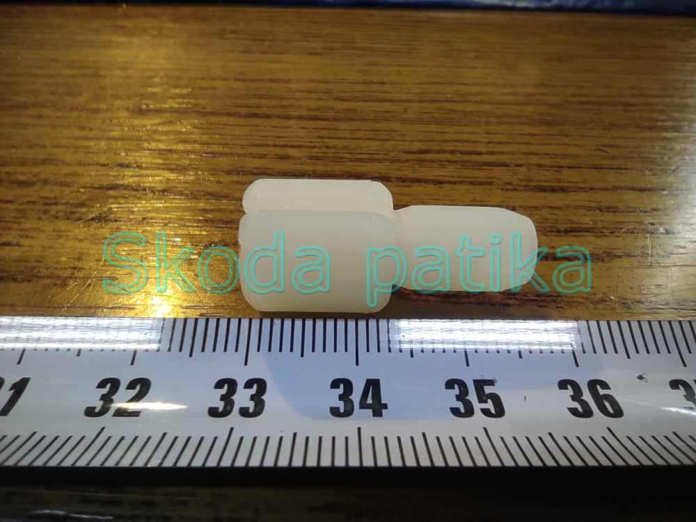 Image of Skoda ablakrögzítő stift, lejáró ablaküvegekhez