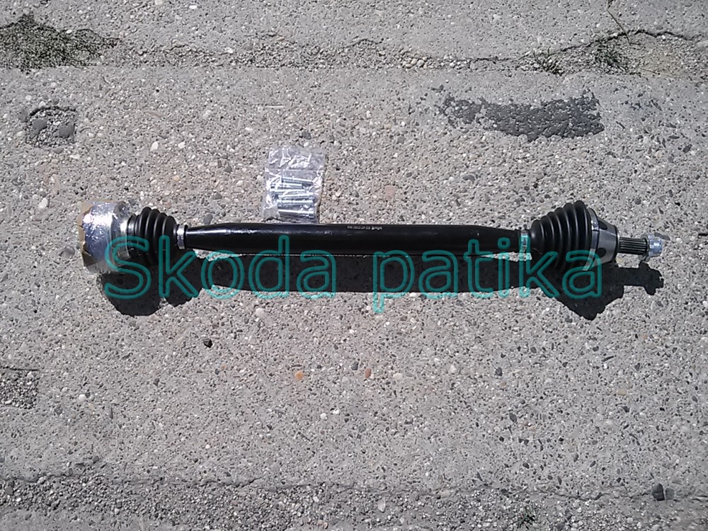 Image of Skoda Fabia jobbos féltengely, szervó nélüli, kis féktárcsás;