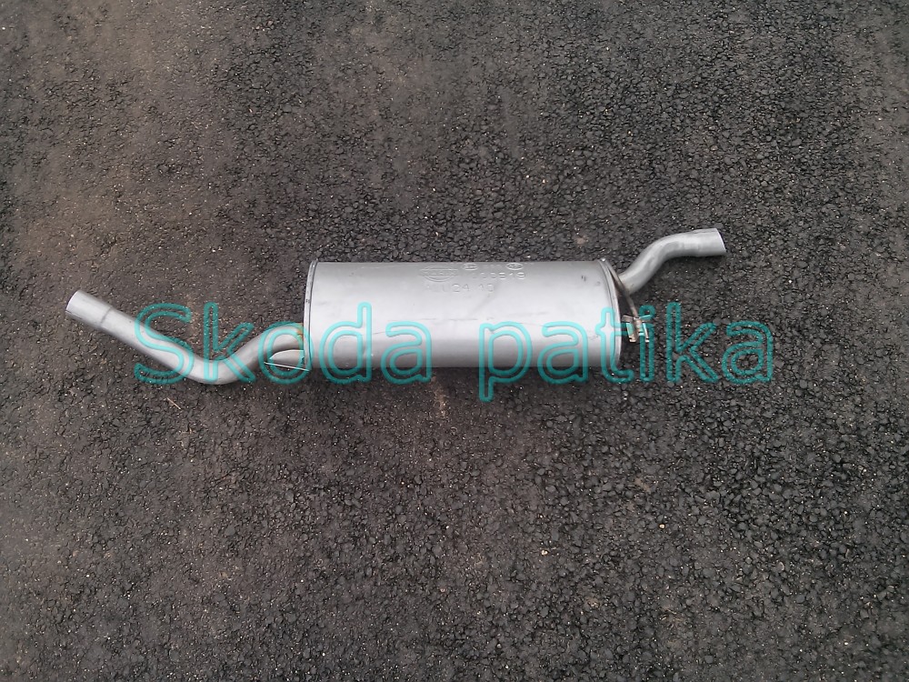 Image of Skoda Felicia 1,3 hátsó kipufogó dob (5 ajtós kivitel)