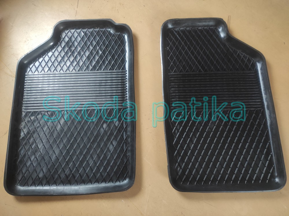 Image of Skoda Favorit, Felicia, Pick Up első gumiszőnyeg pár lábtérhez