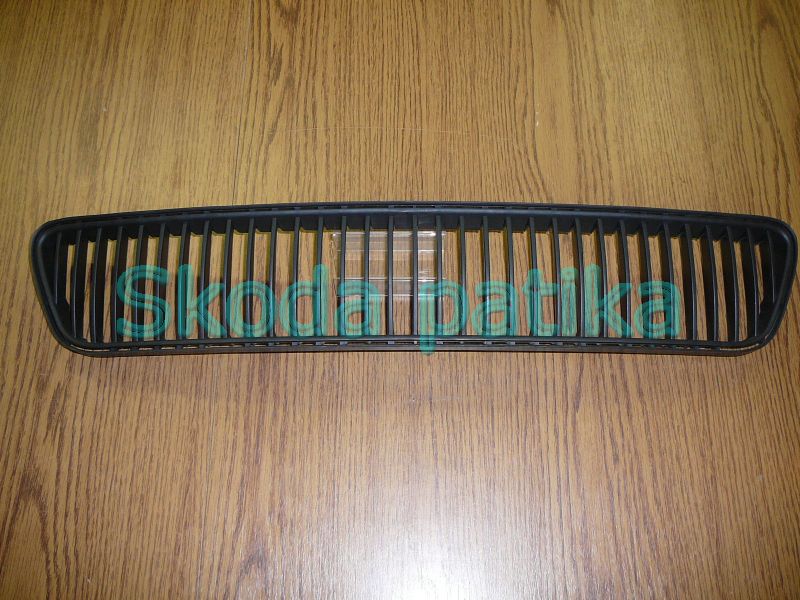 Image of Skoda Fabia első lökhárító középső műanyag rács 2004-től;
