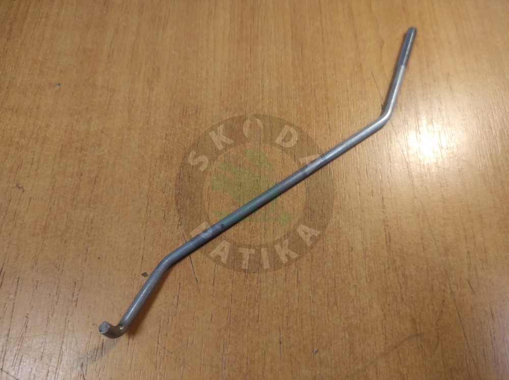 Image of Skoda Fabia kombi jobb hátsó ajtózár rúd, lenyomó gombhoz
