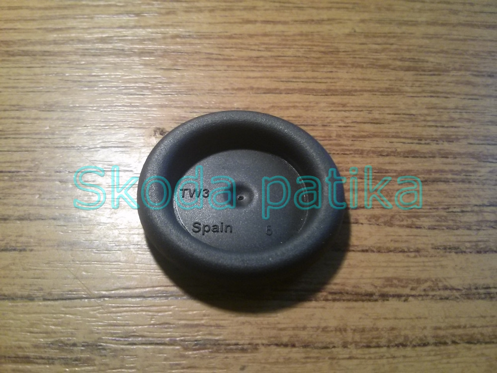 Image of Skoda Fabia Karoq Kodiaq Octavia Rapid és Roomster küszöb dugó alvázba 29,6 mm