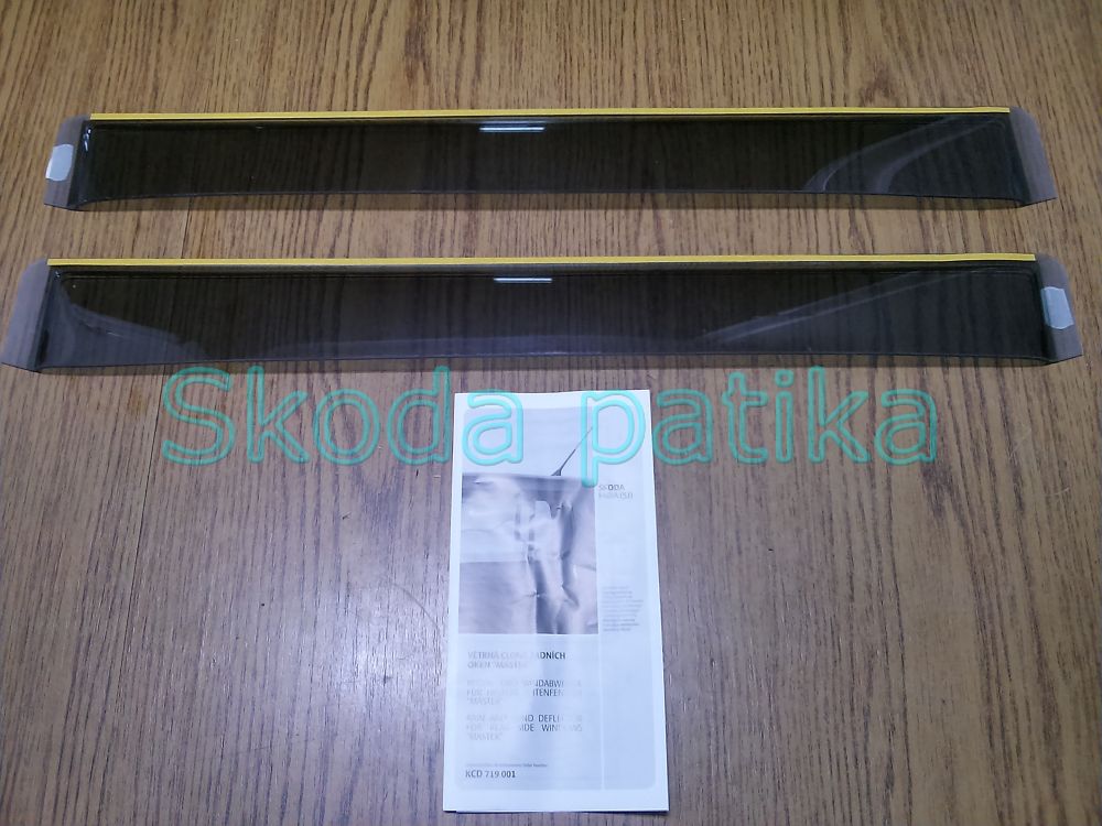 Image of Skoda Fabia II. légterelő buborék hátsó ajtóra