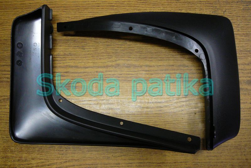 Image of Skoda Fabia sedan és combi hátsó sárfogó gumi