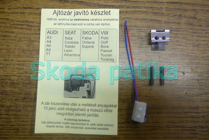 Image of Seat mikrokapcsoló ajtózár javító készlet
